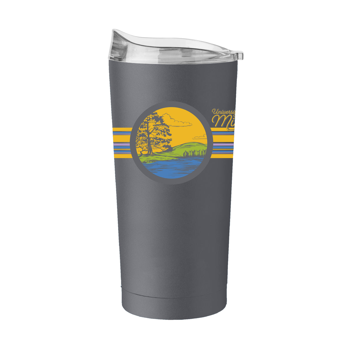 University of Michigan 20 oz Plastic Cups