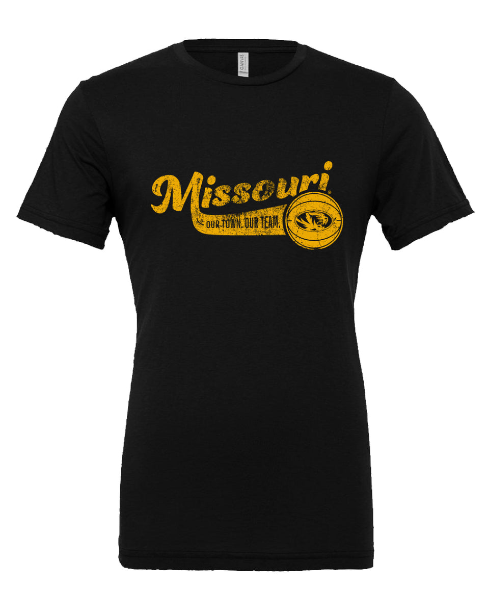 Mizzou Tigers NIL Women's Basketball Black T-Shirt Jersey – Tiger