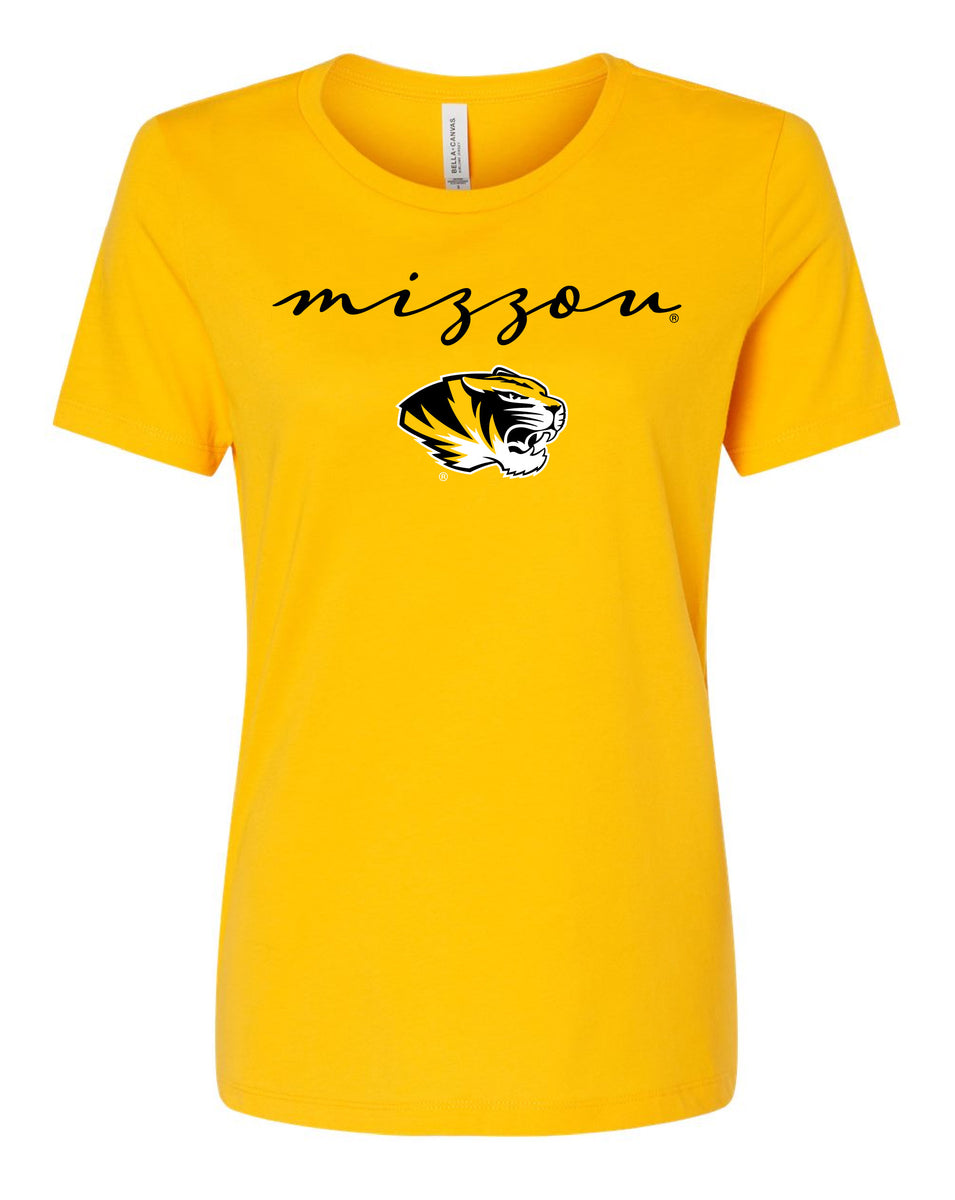 Missouri Tiger Head Gold Long Sleeve T-Shirt – Tiger Team Store