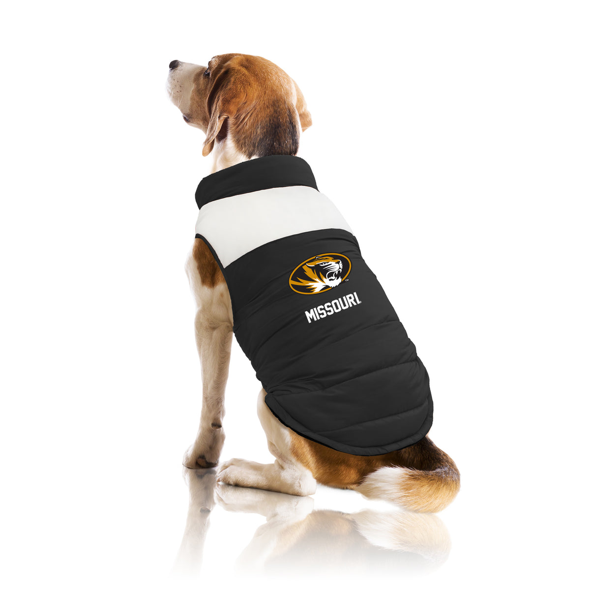 NCAA Missouri Tigers Women's Polar Puffer Vest