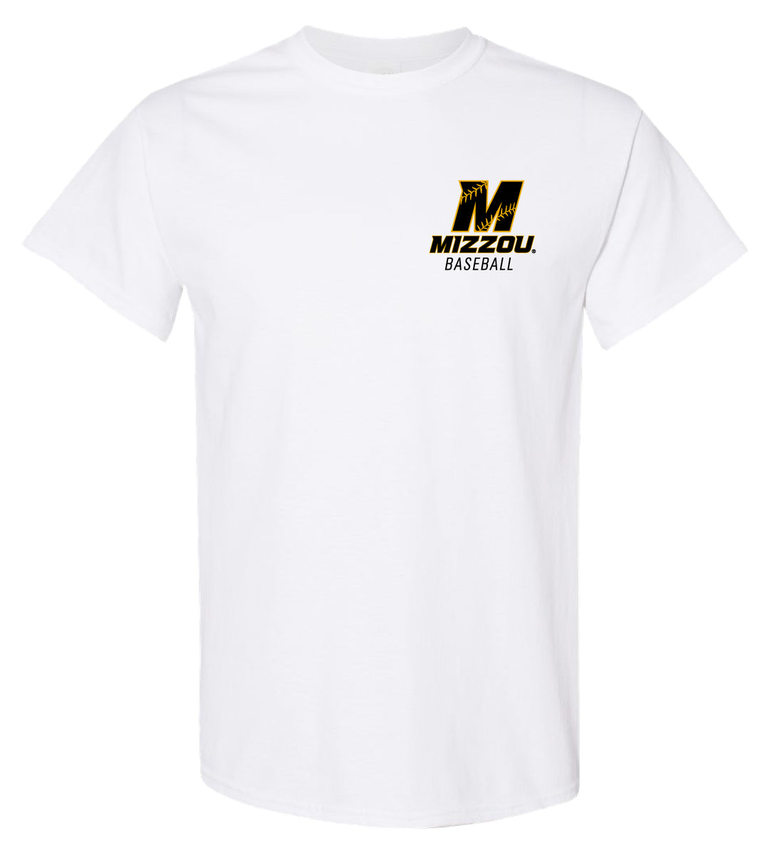 Mizzou Tiger Head White Short Sleeve T-Shirt – Tiger Team Store