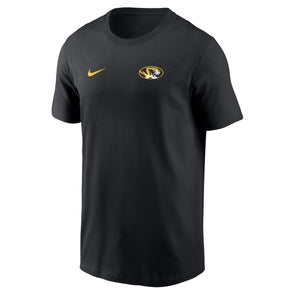 Mizzou Tigers Nike® 2024 Oval Tiger Head Black T-Shirt