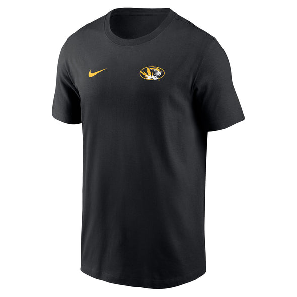 Mizzou Tigers Nike® 2024 Oval Tiger Head Black T-Shirt