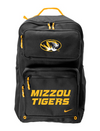 Mizzou Tigers Nike® 2024 Utility Speed Oval Tiger Head Black Backpack