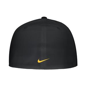 Mizzou Nike® On the Field Replica Fitted Baseball Black Hat Gold M