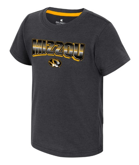 Mizzou Tigers Colosseum Toddler Element Black T-Shirt