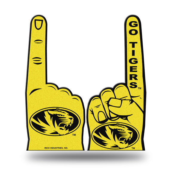 Mizzou Oval Tiger Head Foam Finger