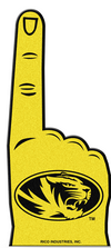 Mizzou Oval Tiger Head Foam Finger