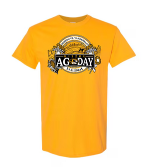 Mizzou Tigers AG Day Gold T-Shirt