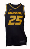 Mizzou Tigers Nike® 2025 NIL Mark Mitchell #25 Replica Black Basketball Jersey