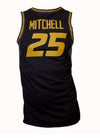 Mizzou Tigers Nike® 2025 NIL Mark Mitchell #25 Replica Black Basketball Jersey