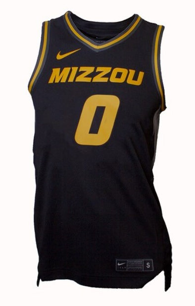 Mizzou Tigers Nike® 2025 NIL Anthony Robinson II #0 Replica Black Basketball Jersey