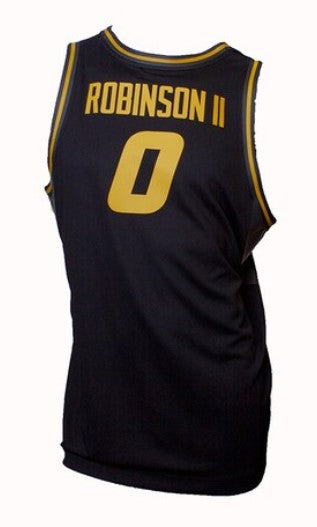 Mizzou Tigers Nike® 2025 NIL Anthony Robinson II #0 Replica Black Basketball Jersey