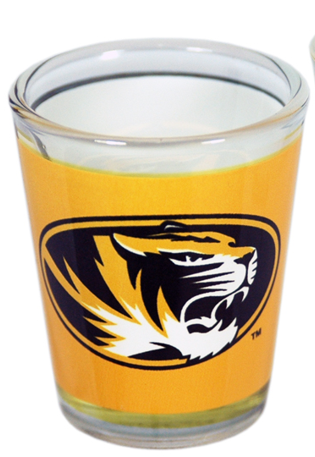 Tiger head wine glass in transparent glass