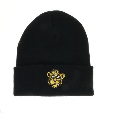 Mizzou Vault Logo Grey Beanie Tiger Knit Beanie