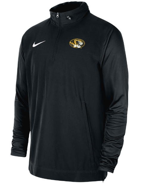 Mizzou Nike® Oval Tiger Head Replica Black Baseball Jersey 