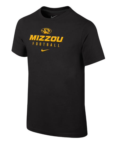 Mizzou Tigers Nike® 2023 Dri-Fit Youth Sideline Grey Mizzou Long Sleeve