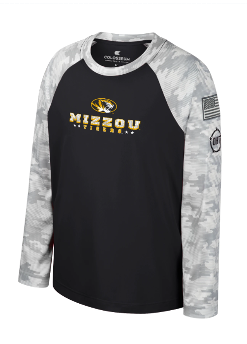 Youth Colosseum Black/Camo Oklahoma State Cowboys OHT Military