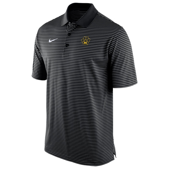 Mizzou Tigers Nike® 2023 Stadium Stripe Vault Paw Black Polo