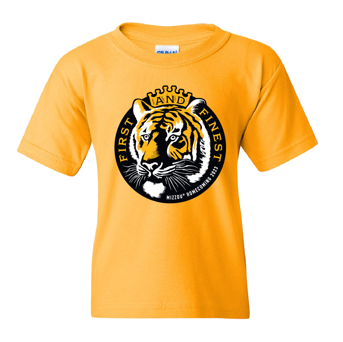 Mizzou Tigers Nike® 2023 Football Gold T-Shirt