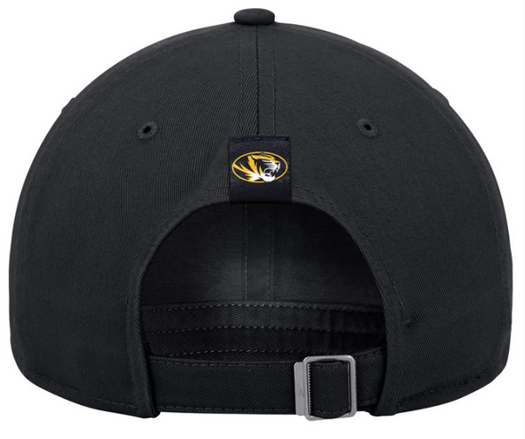 Mizzou Tigers Nike® 2024 Club Adjustable Mizzou Black Hat