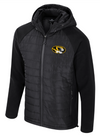 Mizzou Tigers Colosseum Full Zip Block the Sun Tiger Head Black Jacket