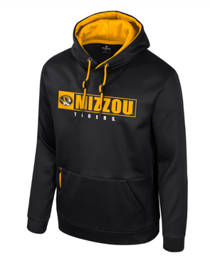 Mizzou Tigers Colosseum Mainframe Oval Tiger Head Black Sweatshirt