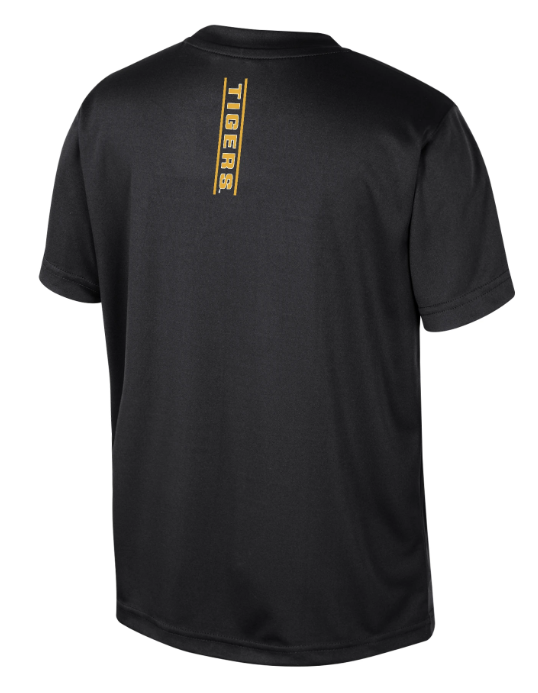 Mizzou Tigers Colosseum Youth Armada Tiger Head Black T-Shirt