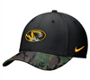 Mizzou Tigers Nike® 2024 Military Appreciation Stretch Fit Oval Tiger Head Flag Camo Bill Hat