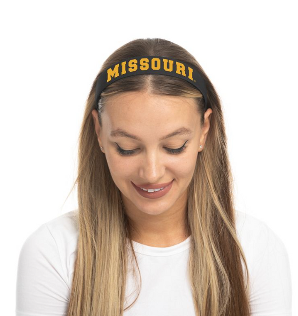 Mizzou Tigers Missouri Black Headband