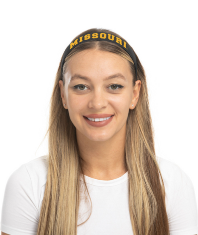 Mizzou Tigers Missouri Black Headband