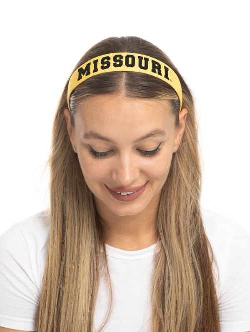 Mizzou Tigers Missouri Gold Headband