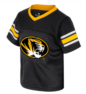 Mizzou Tigers Colosseum Toddler Field Time Tiger Head Football Jersey