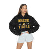 Mizzou Tigers Women's Gameday Couture Can't Lose Rhinestone Missouri Tiger Oval Tiger Head Black Hoodie