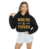 Mizzou Tigers Women's Gameday Couture Can't Lose Rhinestone Missouri Tiger Oval Tiger Head Black Hoodie