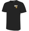 Mizzou Tigers Comfort Colors Vault Beanie Tiger Wave Logo Black T-Shirt