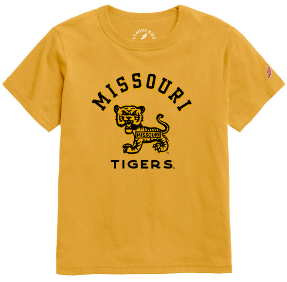 Mizzou Tigers Vault Logo Baby Tiger Gold T-Shirt