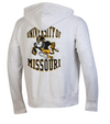 Mizzou Tigers 2024 Champion® TAM Student Designed Vault Distressed Tiger Grey Full Zip Sweatshirt