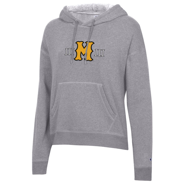 Mizzou Tigers 2024 Champion® TAM Student Designed Women's Vault Scalloped M Grey Hoodie