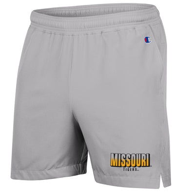 Mizzou Tigers Champion® Woven Missouri Tigers Grey Shorts