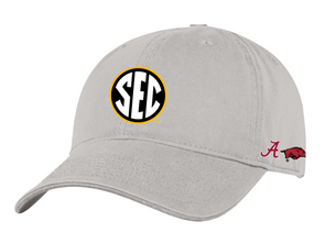 Mizzou Tigers Champion® SEC All Teams Adjustable Off White Hat