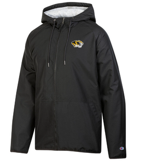 Mizzou Tigers Tiger Head Champion® Full Zip Black Jacket