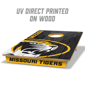 Mizzou Tigers Wooden Cornhole Set 2X3