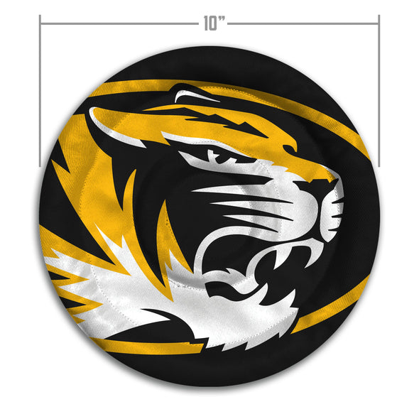 Mizzou Tigers Oval Tiger Head Flimzee Soft Floatable Frisbee