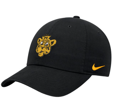 Mizzou Tigers Nike® 2025 Club Adjustable Vault Beanie Tiger Black Hat