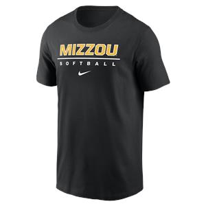 Mizzou Tigers Nike® 2025 Mizzou Softball Black T-Shirt