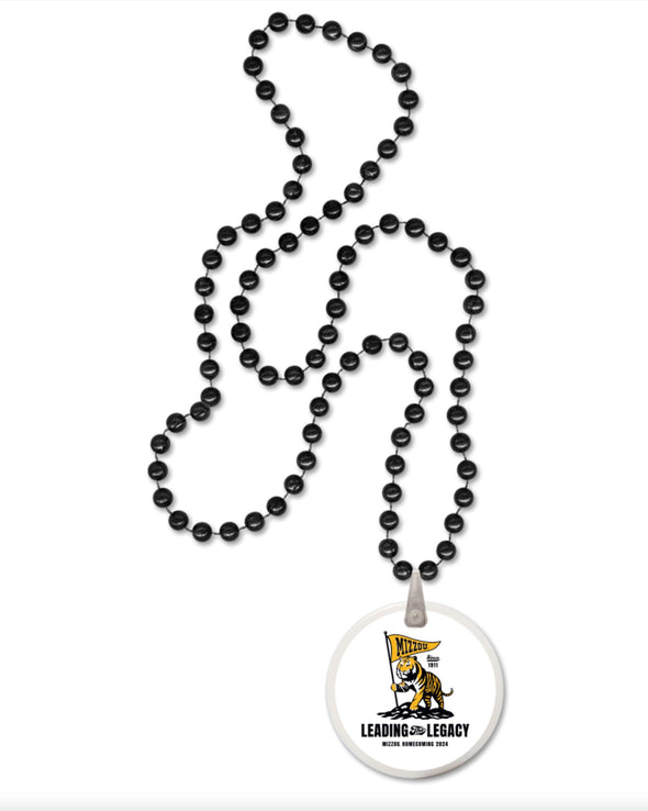 Mizzou Tigers 2024 Official Homecoming Leading the Legacy Beads Assorted