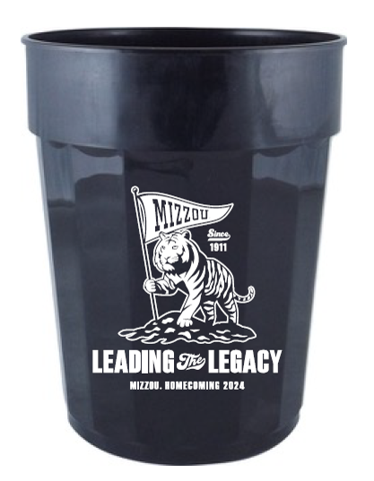 Mizzou Tigers 2024 Official Homecoming Leading the Legacy Black Stadium Cup