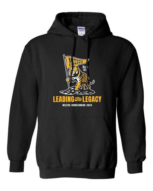 Mizzou Tigers 2024 Official Homecoming Leading the Legacy Black Hoodie