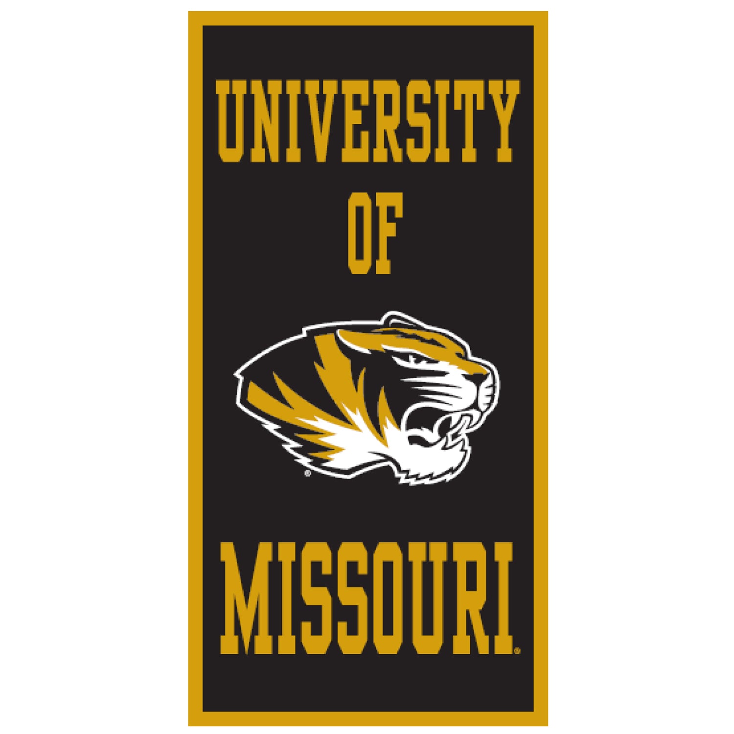 Mizzou Oval Tiger Head Patch – Tiger Team Store